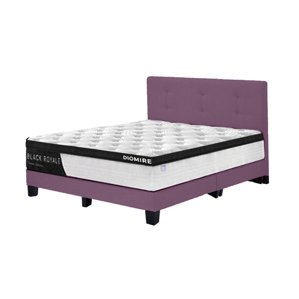 Parker Series Fabric Divan Bed Frame In Single, Super Single, Queen, And King Size