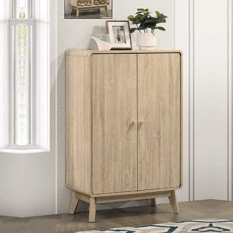 Image of Howzer Series 17 Shoe Cabinet Collection in Natural Colour