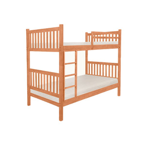 Stella Series15 Solid Mahogany Wood Bunk Bed with Pull-Out Add On Option Single/Super Single Size