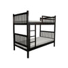 Stella Series15 Solid Mahogany Wood Bunk Bed with Pull-Out Add On Option Single/Super Single Size