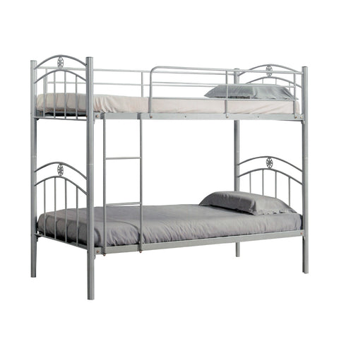 Image of Omara Series Metal/Wood Bed Frame with Double Decker Collection - All Sizes