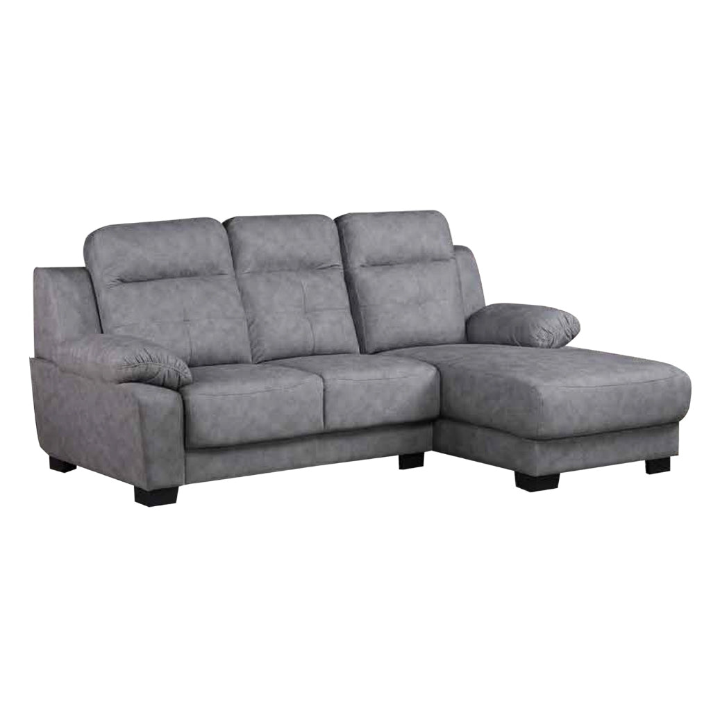 Benie L-Shaped Sofa Left or Right Chaise in 47 Colour -w/ Pet Friendly Scratch-Resistant