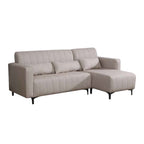 Anika L-Shaped Sofa Left or Right Chaise in 47 Colour -w/ PetFriendly Scartch-Resistant