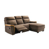 Dylan Recliner L-Shaped Sofa in 47 Colour - w/ PetFriendly Fabric/Leather