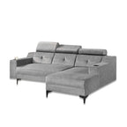 Axel 3 Seater Left and Right L-Shaped Sofa in 47 Colour - w/ PetFriendly Fabric/Leather