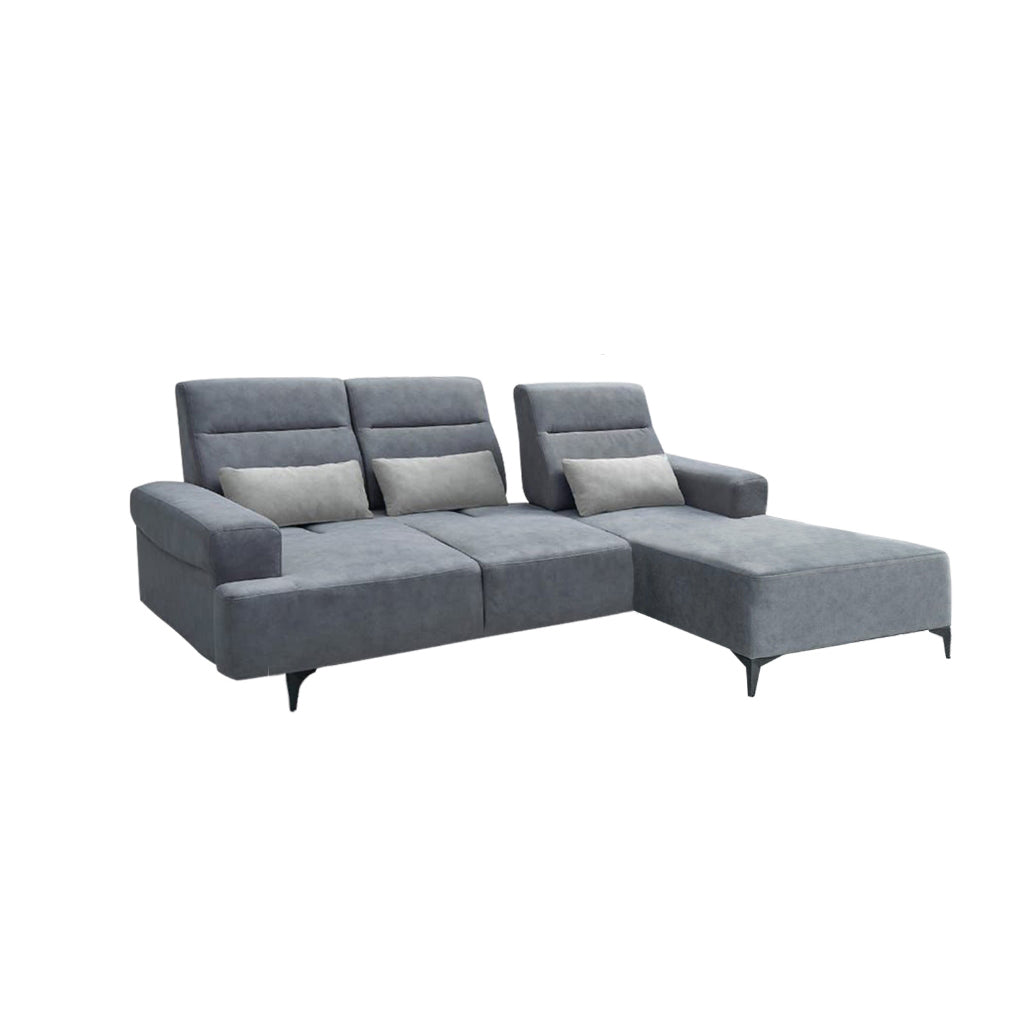 Walry 1/2/3-Seater L-Shaped Sofa with PetFriendly Fabric Scratch-Resistant & Claw-Resistant