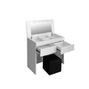 Minna Series 15 Makeup Dressing Table In White Colour