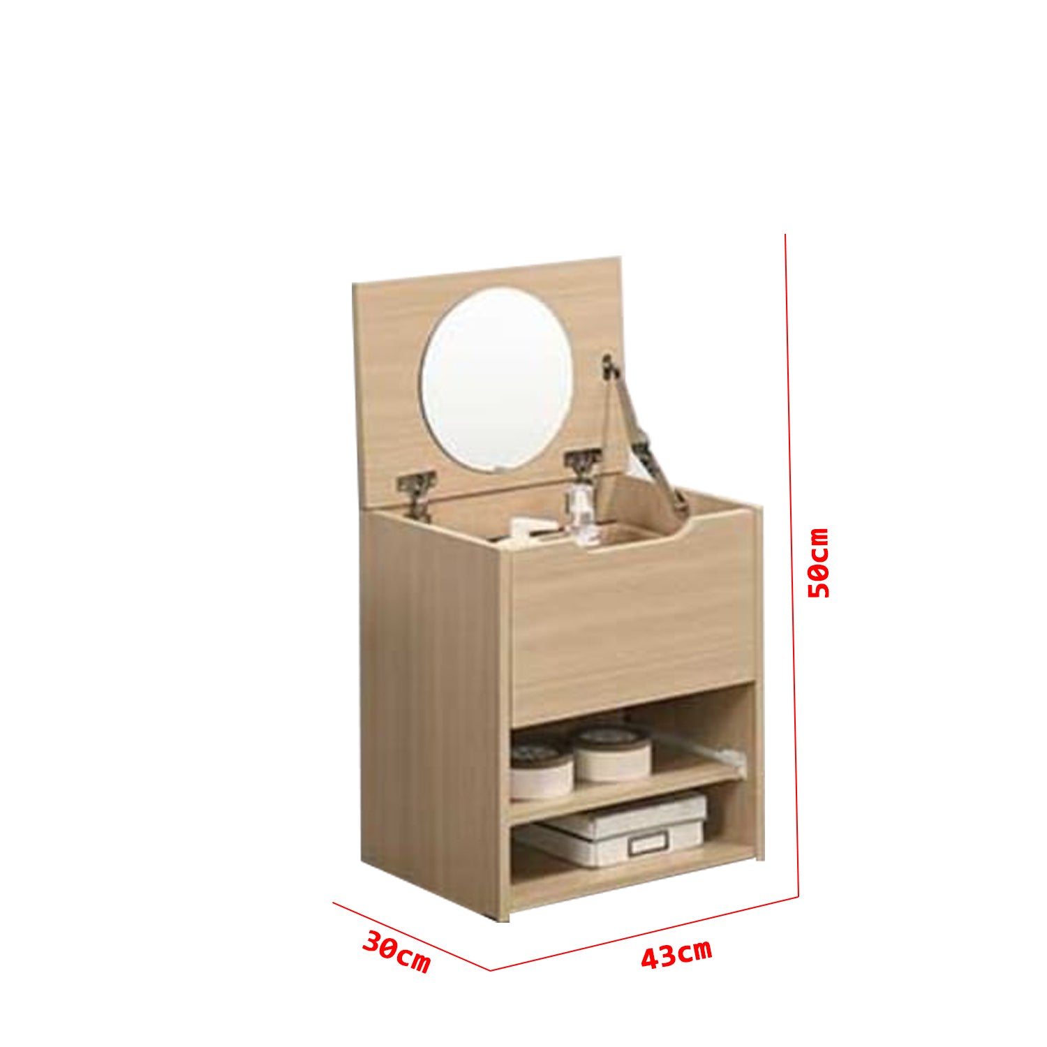 Minna Series 14 Makeup Dressing Table In 2 Colours