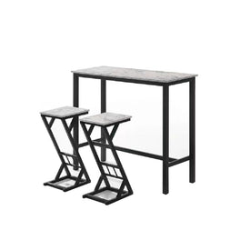 READY STOCK Bella Bar Set High Table & High Chair Stool Dining Set