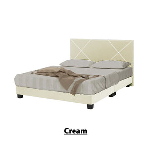Sabrina Bed Frame + 6 inch HD Foam Mattress In Single, Super Single, Queen, and King Size