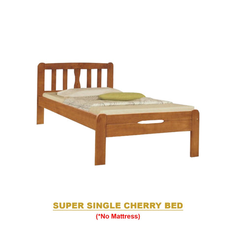 Image of Potty Pull-Out Bed Single/Super Single Solid Rubberwood BedFrame w/ Mattress Option