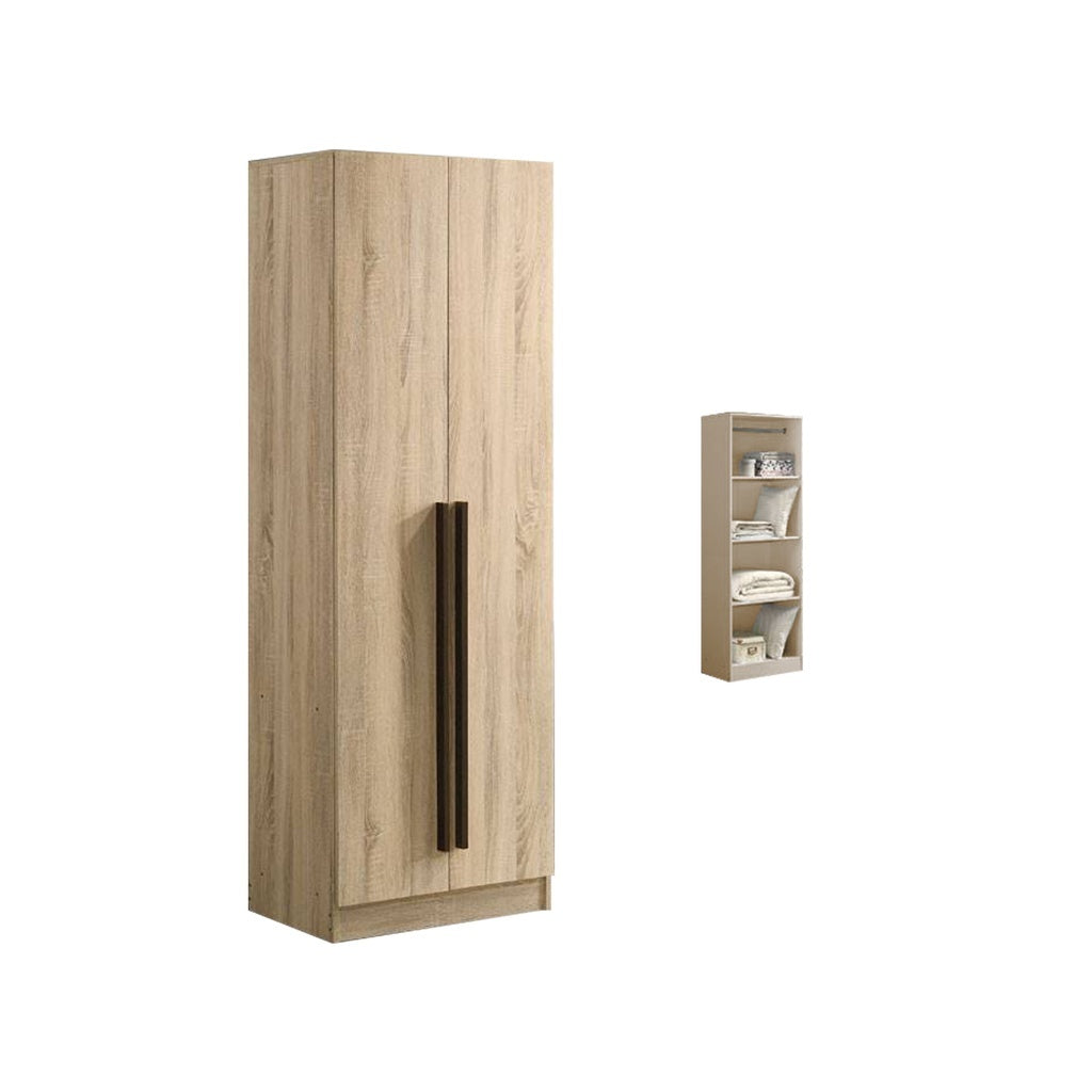 Wrilie Scratch Resistant Wardrobe 2/3 Doors With Drawers in 11 Models