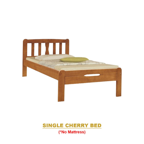 Image of Potty Pull-Out Bed Single/Super Single Solid Rubberwood BedFrame w/ Mattress Option