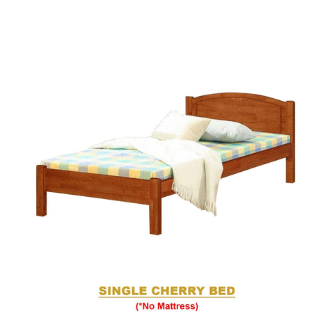 Image of Yanny Pull-Out Bed Single, Super Single Solid Rubberwood Bed Frame w/ Mattress Option