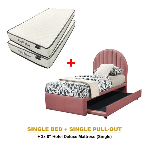 Image of Eilert Single./Super Single Pull-Out Bed Frame w/ PetFriendly & Mattress Option