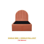 Eilert Single./Super Single Pull-Out Bed Frame w/ PetFriendly & Mattress Option