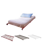 Jenzie Single Metal Pull-Out Bed Frame w/ Mattress Add On Available