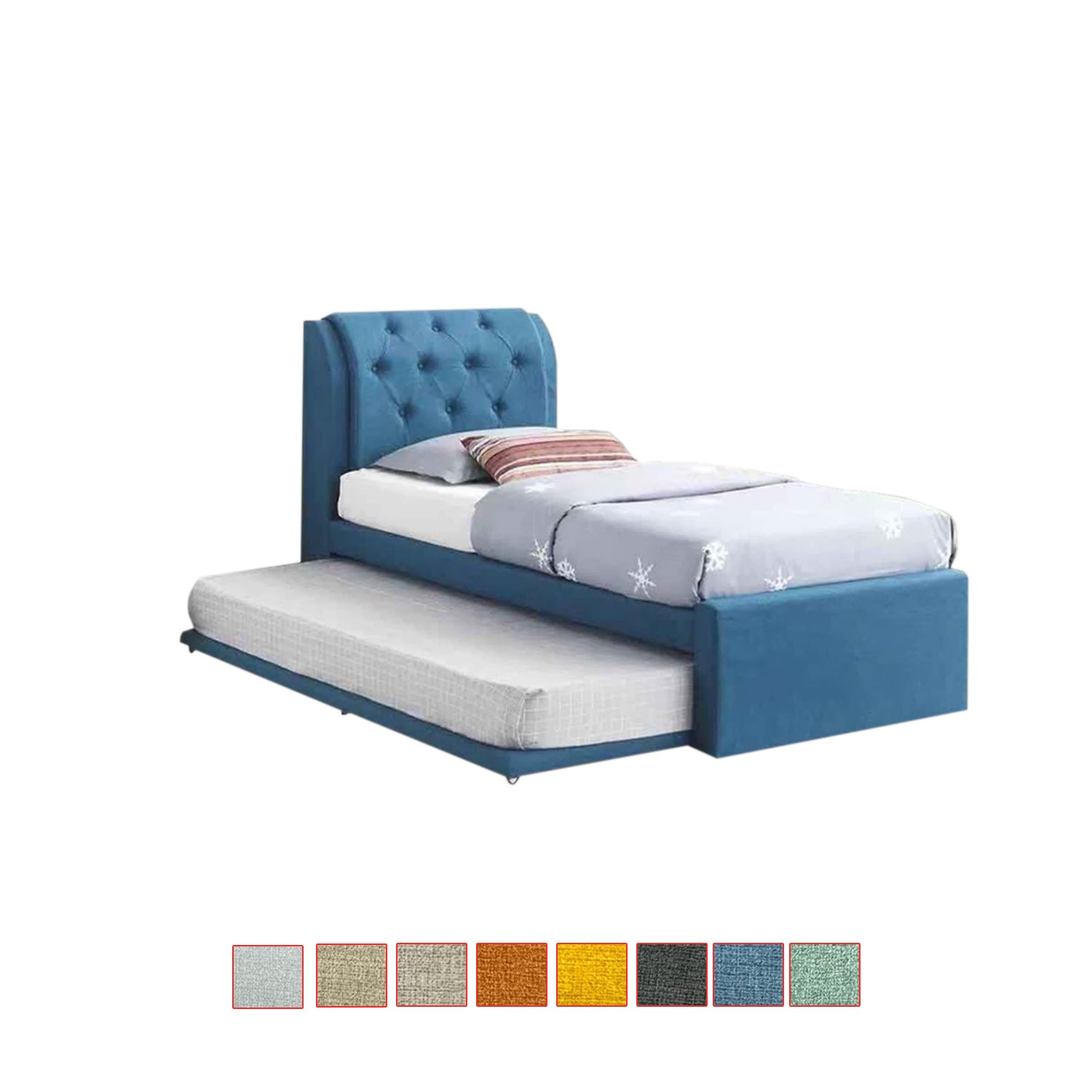 OrthoCoil Witty Single/Super Single Pull Out Bed Frame with Add on Mattress