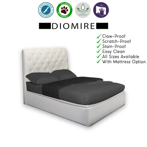 Image of Diomire Mia 14"/16"/18" SBD Storage Bed Pet Friendly Scratch-proof Fabric 16 Colours - With Mattress Add-On