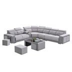 Silas Corner Set Sofa Pocket Spring in 47 Colour - w/ PetFriendly Fabric Option