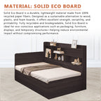 Tyrell Storage Bed / Fully Laminated Eco Board in 4 Colour - w/ Mattress Option