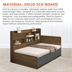 Teddy Storage Bed with Drawers Fully Laminated Eco Board All Sizes w/ Mattress Options
