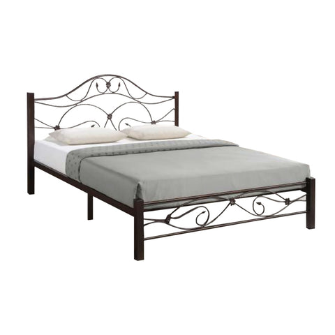 Image of Julie Series 20 Queen Metal Bed Frame Collection w/ Optional Mattress Add On