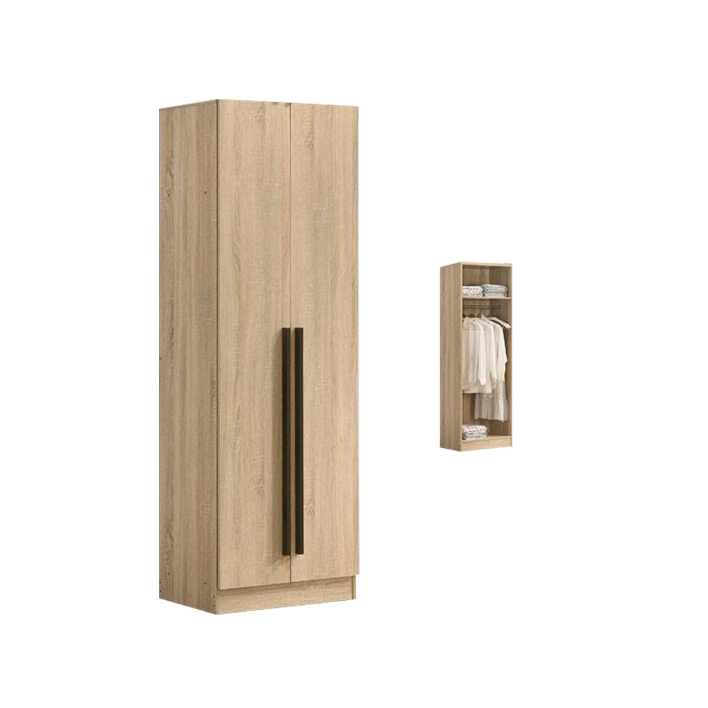Wrilie Scratch Resistant Wardrobe 2/3 Doors With Drawers in 11 Models