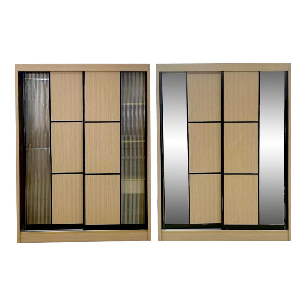 Sabita Series 5ft Sliding Wardrobe Scratch Resistant in 11 Designs