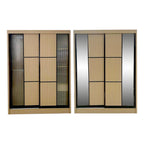 Sabita Series 5ft Sliding Wardrobe Scratch Resistant in 11 Designs