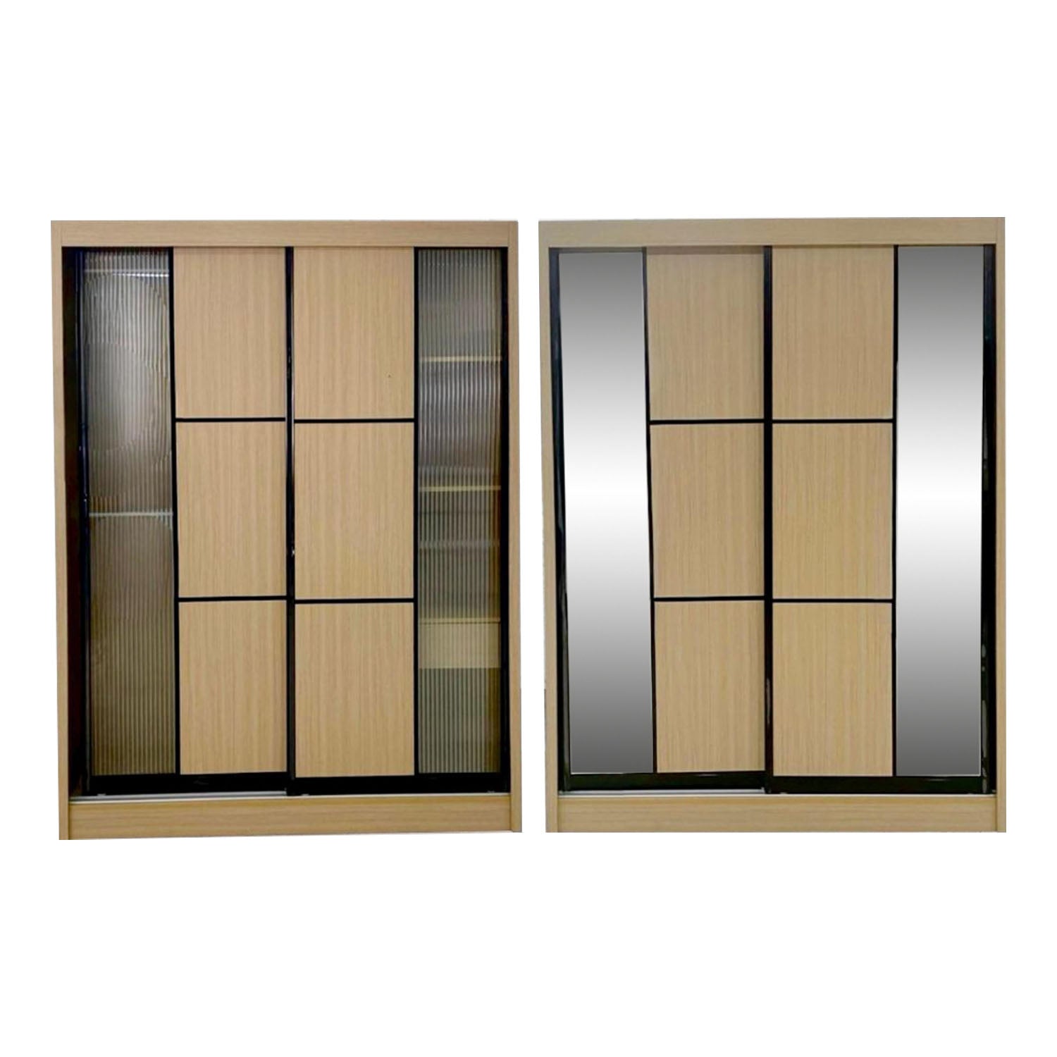 Sabita Series 5ft Sliding Wardrobe Scratch Resistant in 11 Designs