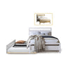 Vinna Pull-Out Bed Single/Super Single Solid Rubberwood Bed Frame w/ Mattress Option