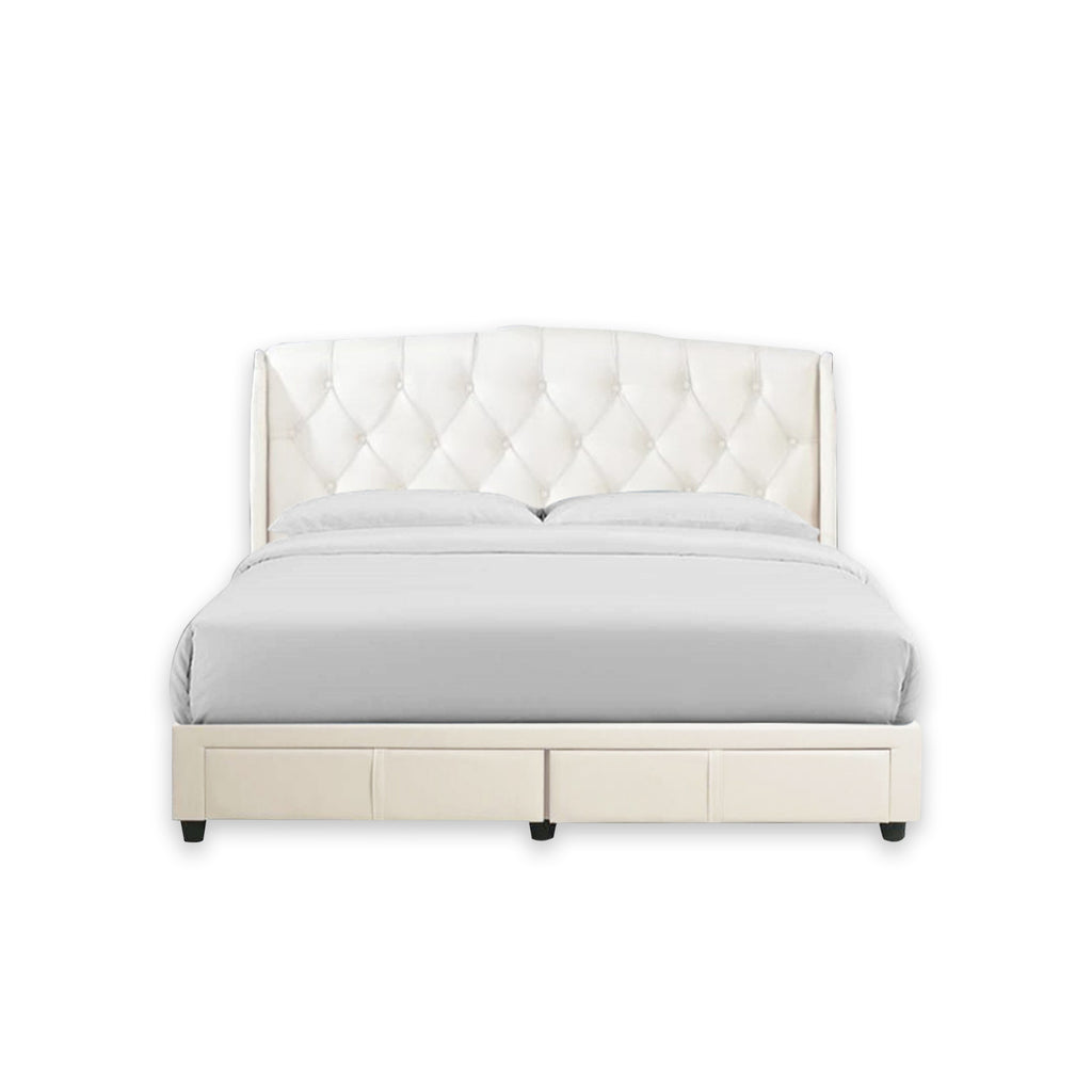 OrthoCoil Taven Drawer Divan Bed Frame - PetFriendly Scratch Resistant / Mattress Option