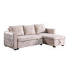 Marjie Series 8 Sleeper Sectional Reversible Sofa w/ Storage Upholstered w/ Pet-Friendly Option