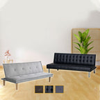 Kerry Fabric and Faux Leather Sofa Bed 3 Models Available