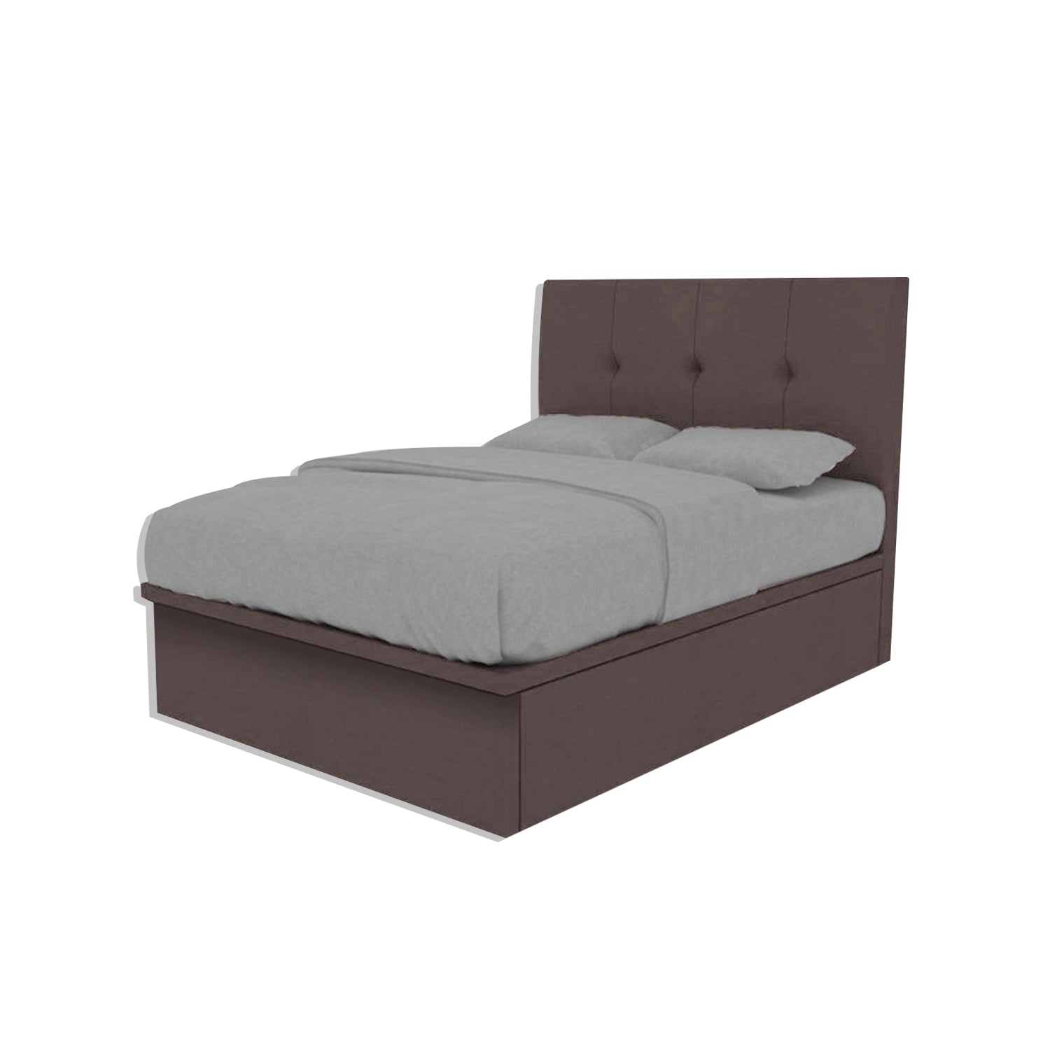 Hagen 16" Depth Storage Bedframe w/ Mattress PetFriendly Scratch Resistant Option - All Sizes