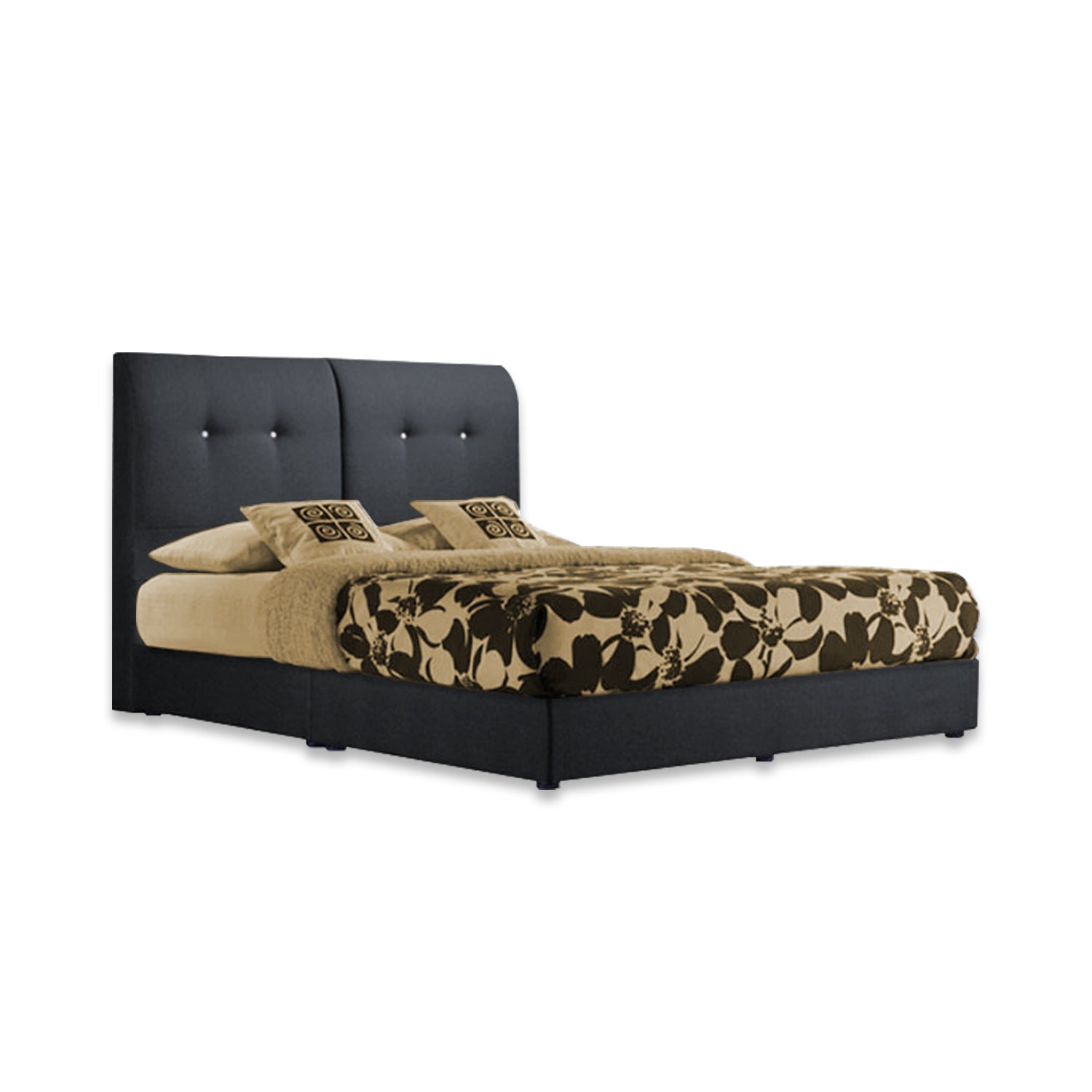 Gadiel Divan Bed Frame with Mattress AddOn - PetFriendly Scratch Resistant Option / All Sizes