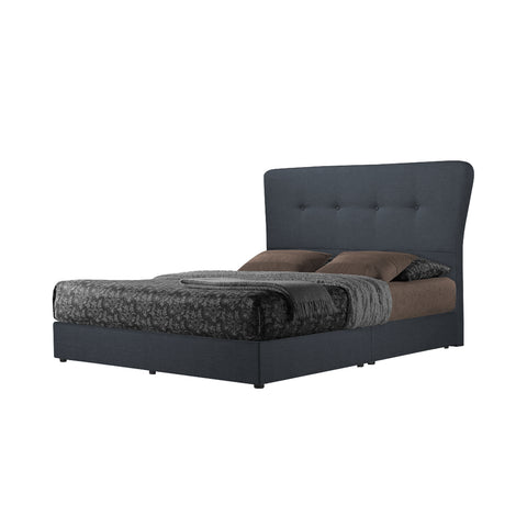 Image of Diomire Ridge Divan Bed Frame with Mattress Add-on - Pet Friendly Option / All Sizes