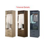 FREYA Series 2-Door Columbia Wardrobe