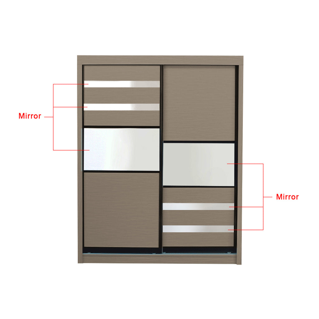 Kenzo 5FT Sliding Door Wardrobe - Model C