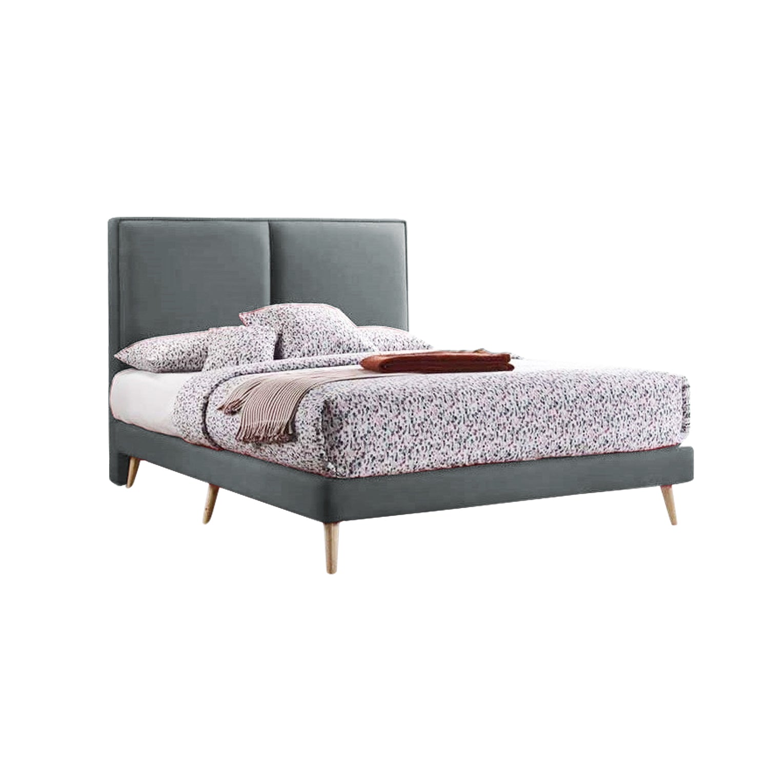 Newlin Divan Bed Frame w/ Mattress - PetFriendly Scratch Resistant Material -All Sizes