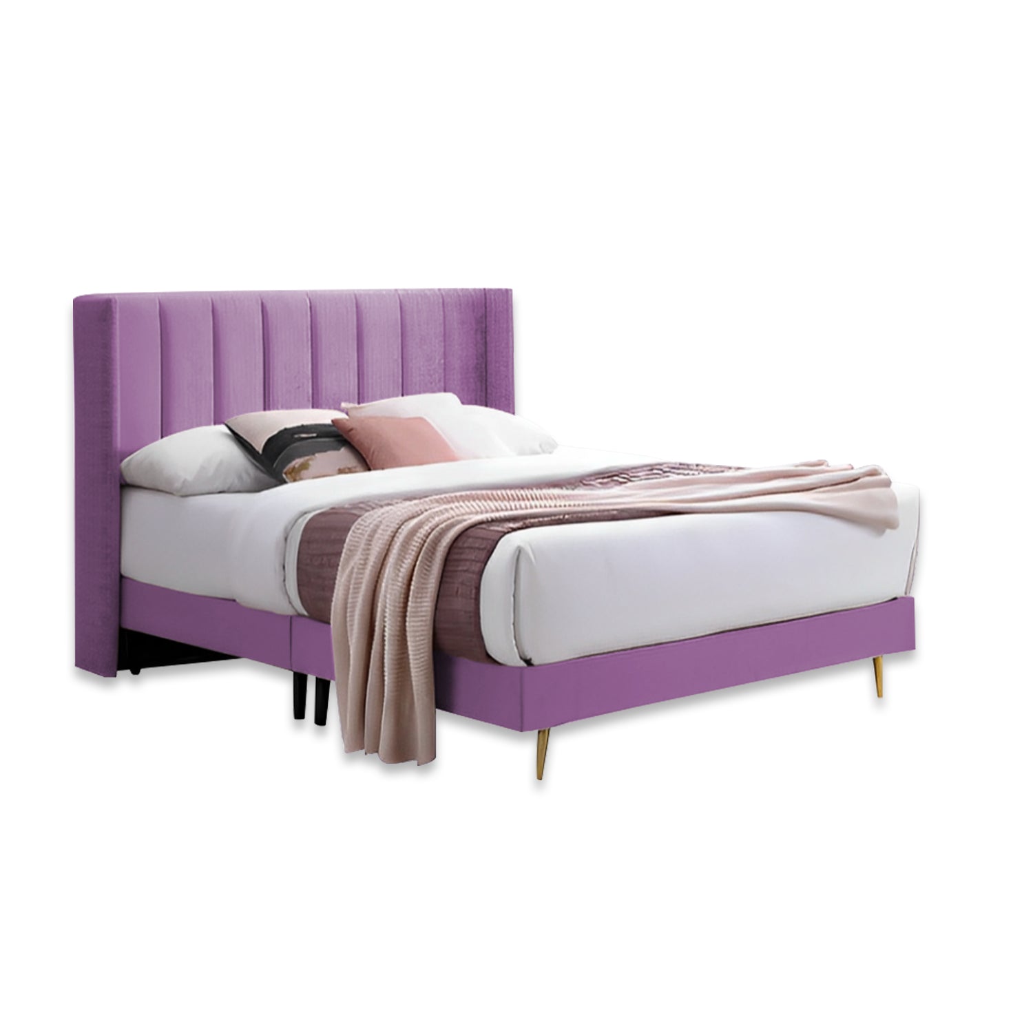 Jonah Divan Bed Frame with Mattress - PetFriendly Scratch Resistant Option / All Sizes