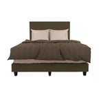 Daxton Divan Bed Frame with Foam Padded Headboard - PetFriendly / With Mattress
