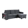 Marjie Series 7 Sleeper Sectional Reversible Sofa w/ Storage Upholstered w/ Pet-Friendly Option