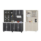Kara Series Tall Kitchen Cabinet with Drawers in 31 Designs
