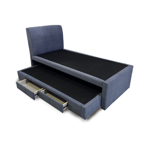 Image of Keeva Pull-Out Bed Frame w/ Drawers Single/SSingle - w/ Mattress and PetFriendly Option