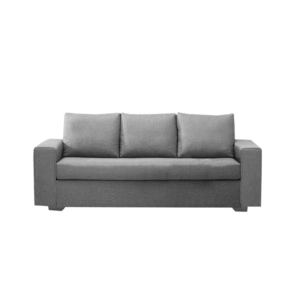 Argie 3-Seater L-Shaped Sofa with Stool High Density Foam w/ PetFriendly Options