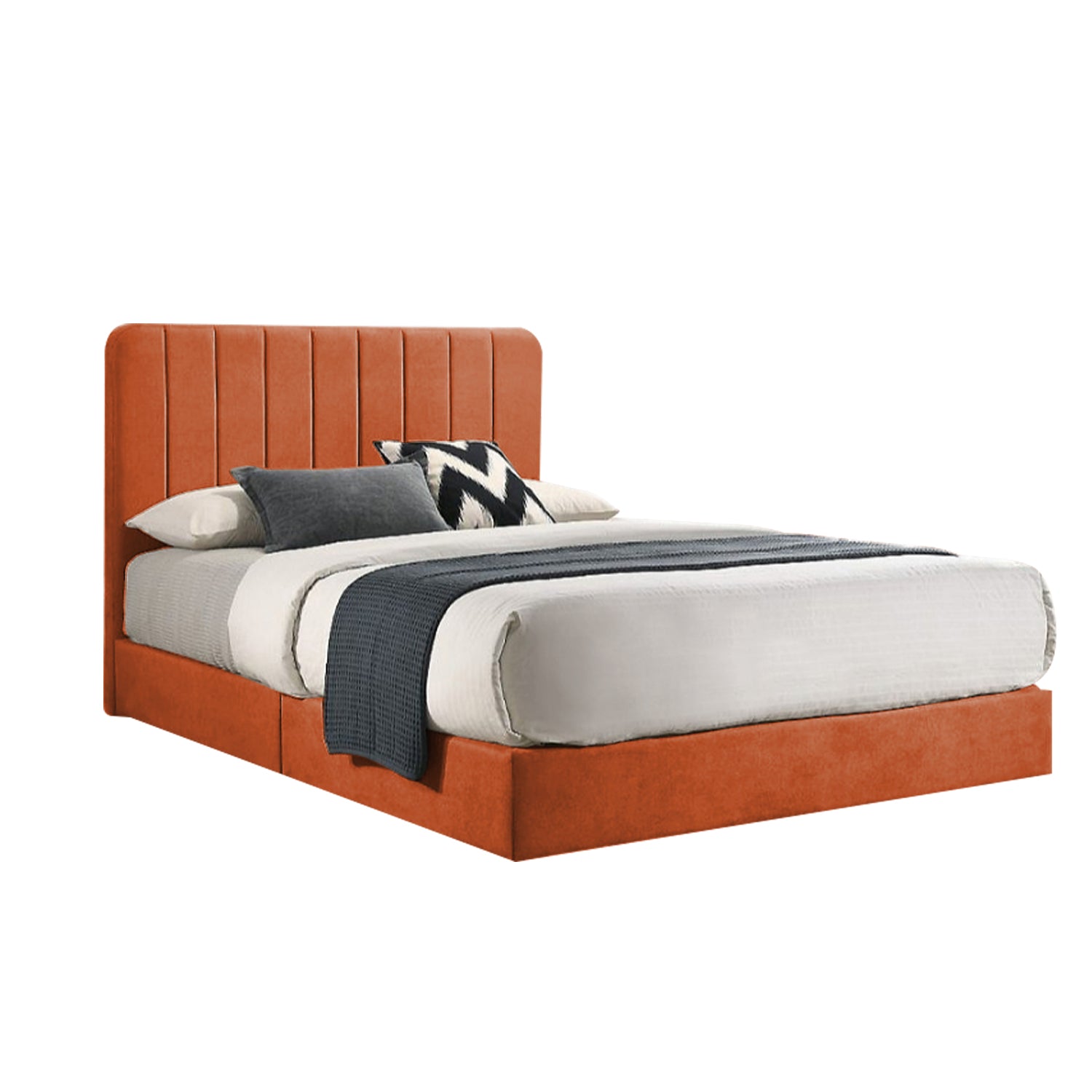 Diomire Sarah Divan Bed Frame w/ Mattress - PetFriendly Scratch Resistant Material -All Sizes