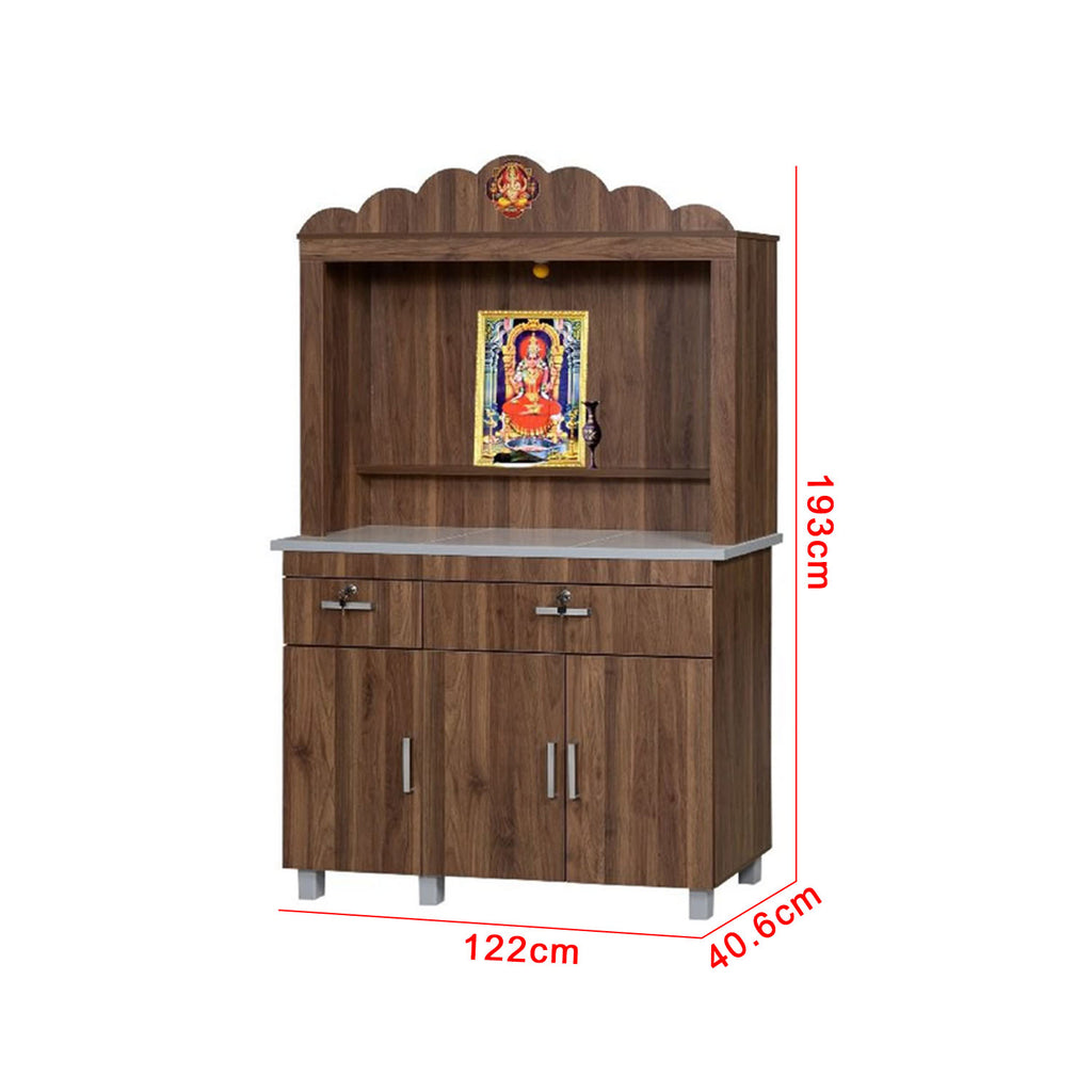Hindu Altar Table Cabinet Offering Altar Shrine - Model A15