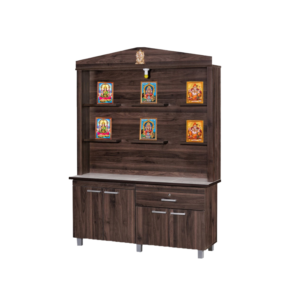 Hindu Altar Table Cabinet Offering Altar Shrine - Model A7